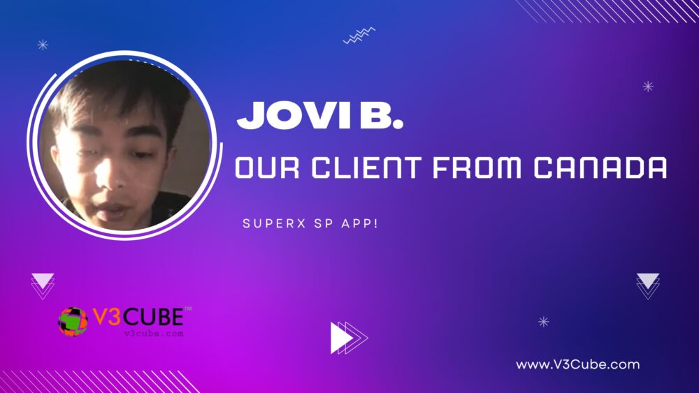 V3Cube Review : A client from Canada recently ordered our SuperX SP App